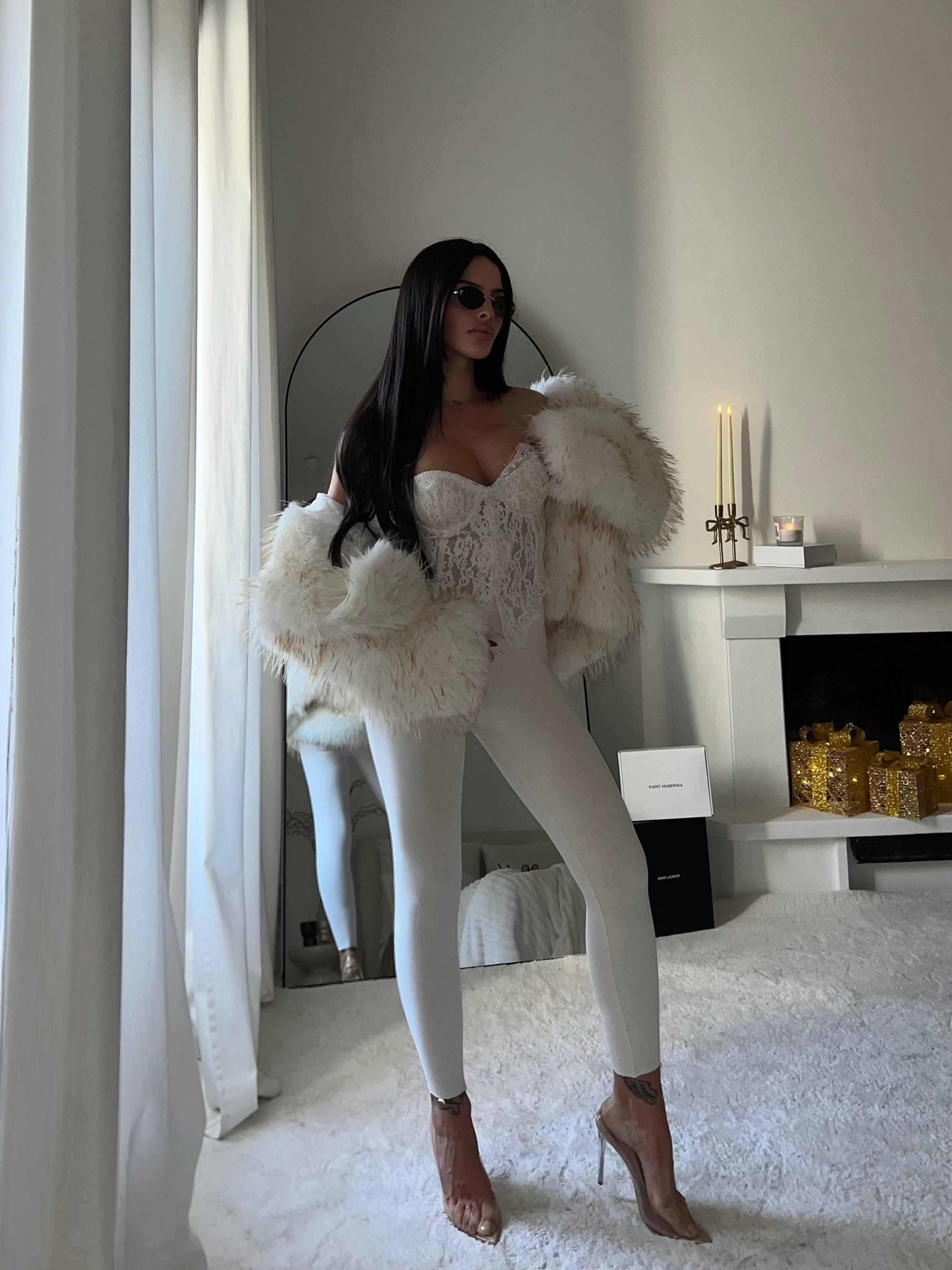 Pelliccia VIENNA White