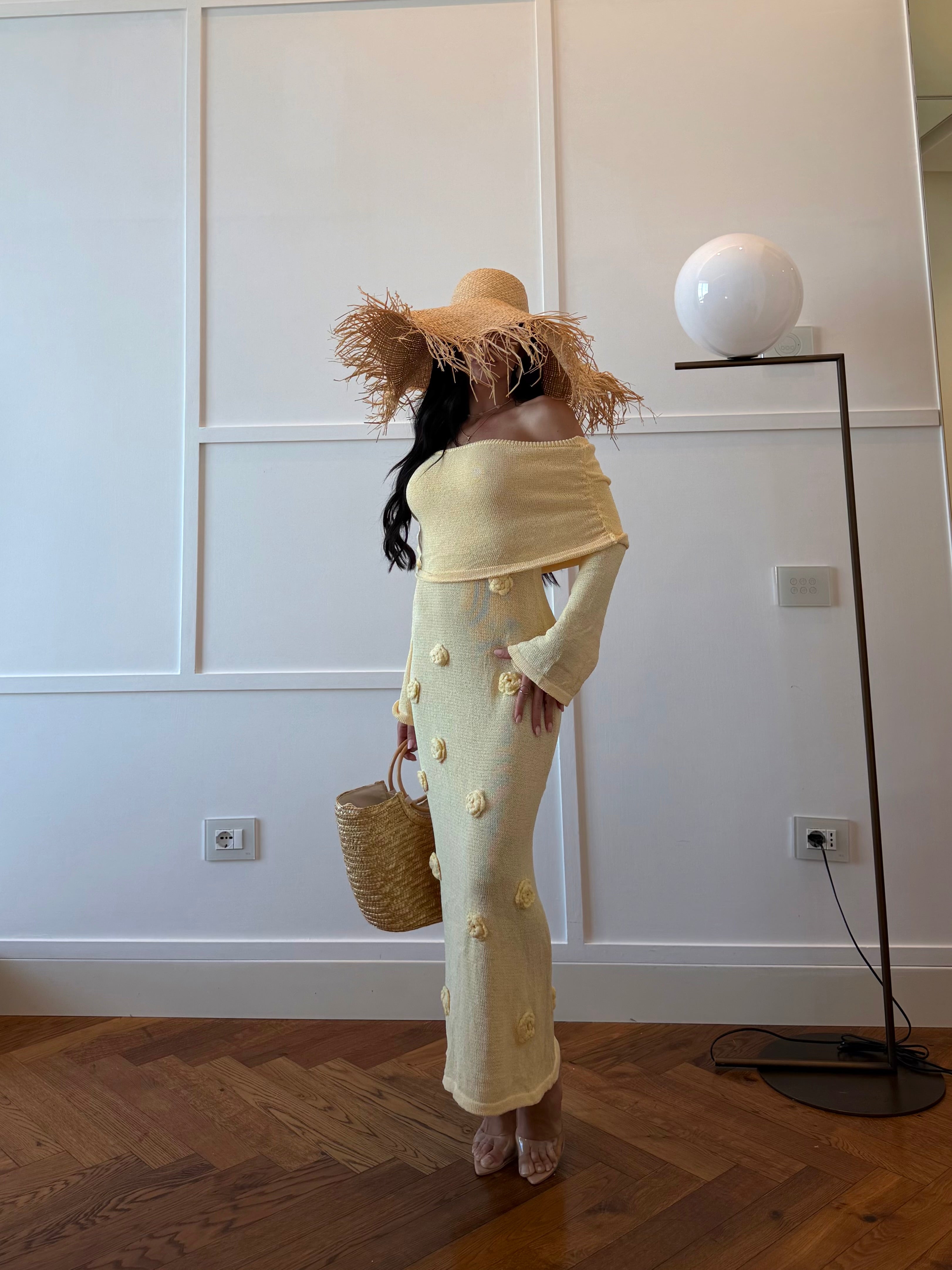 Dress MONACO YELLOW