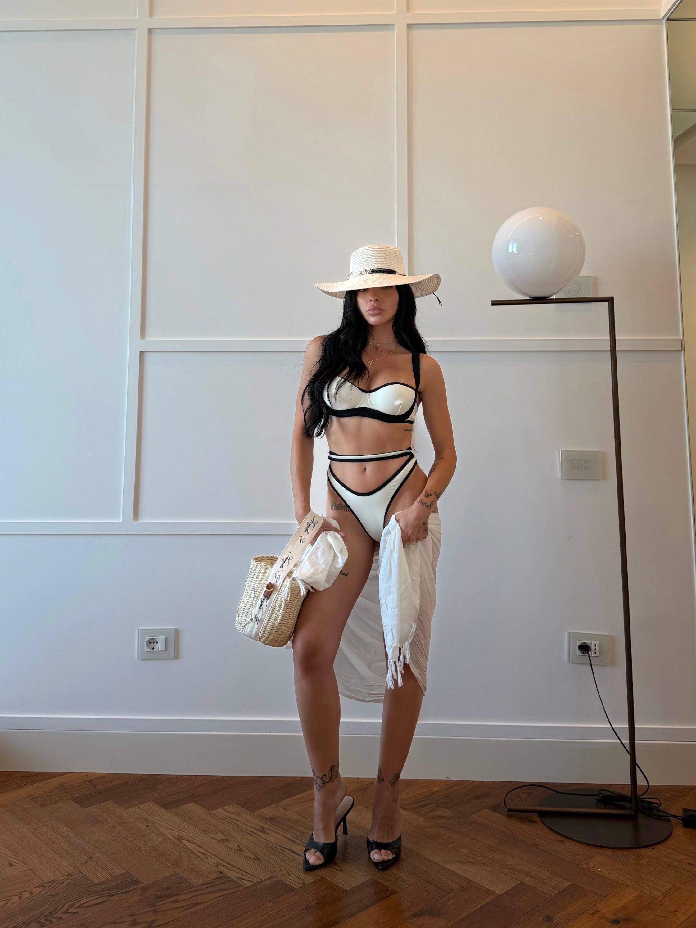 BIKINI St. TROPEZ BLACK&WHITE