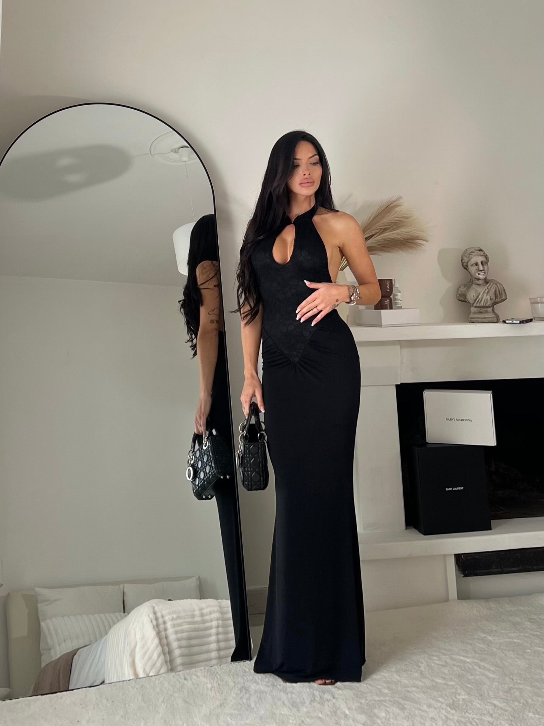 LongDress Helena nero