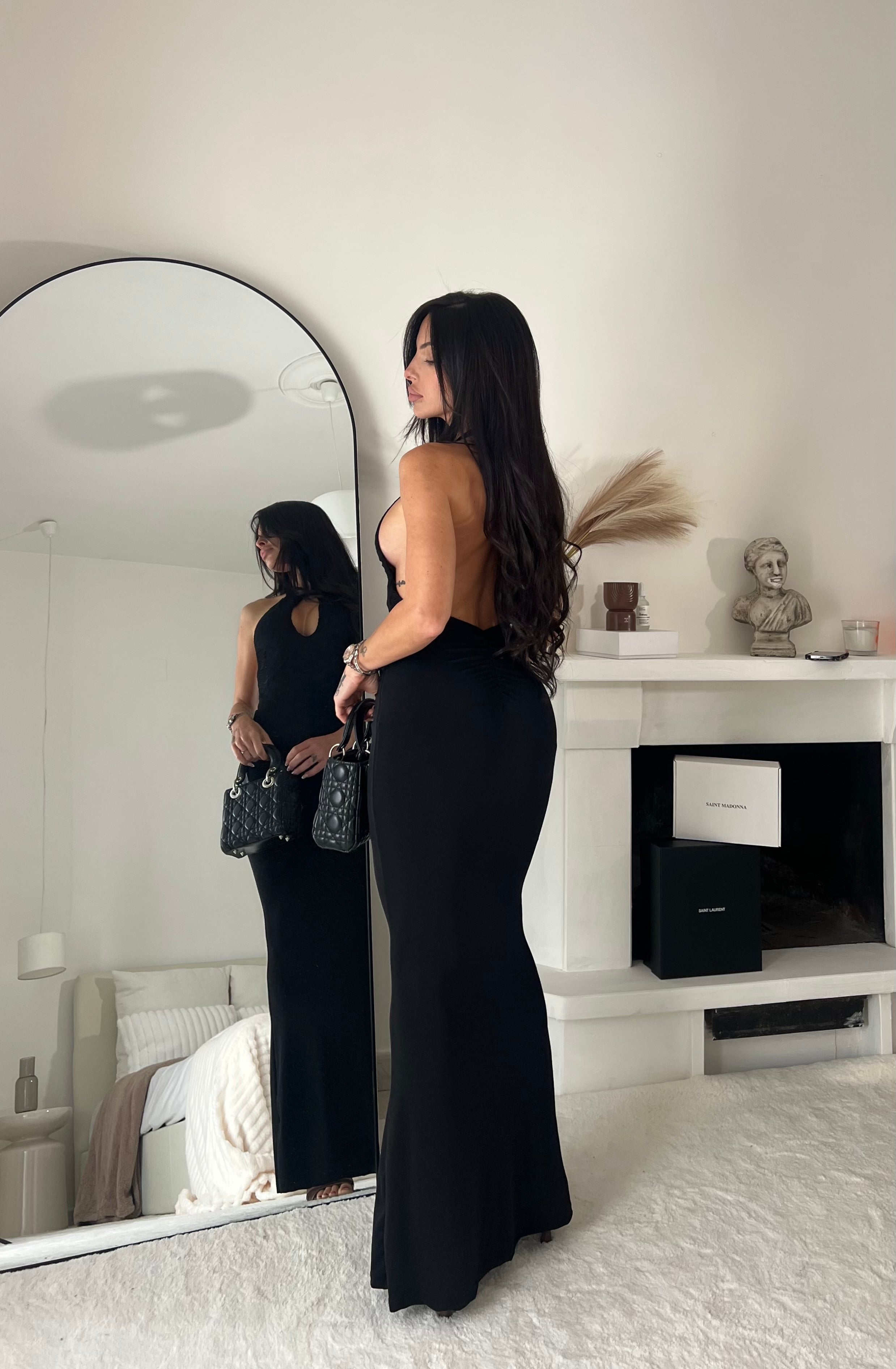 LongDress Helena nero