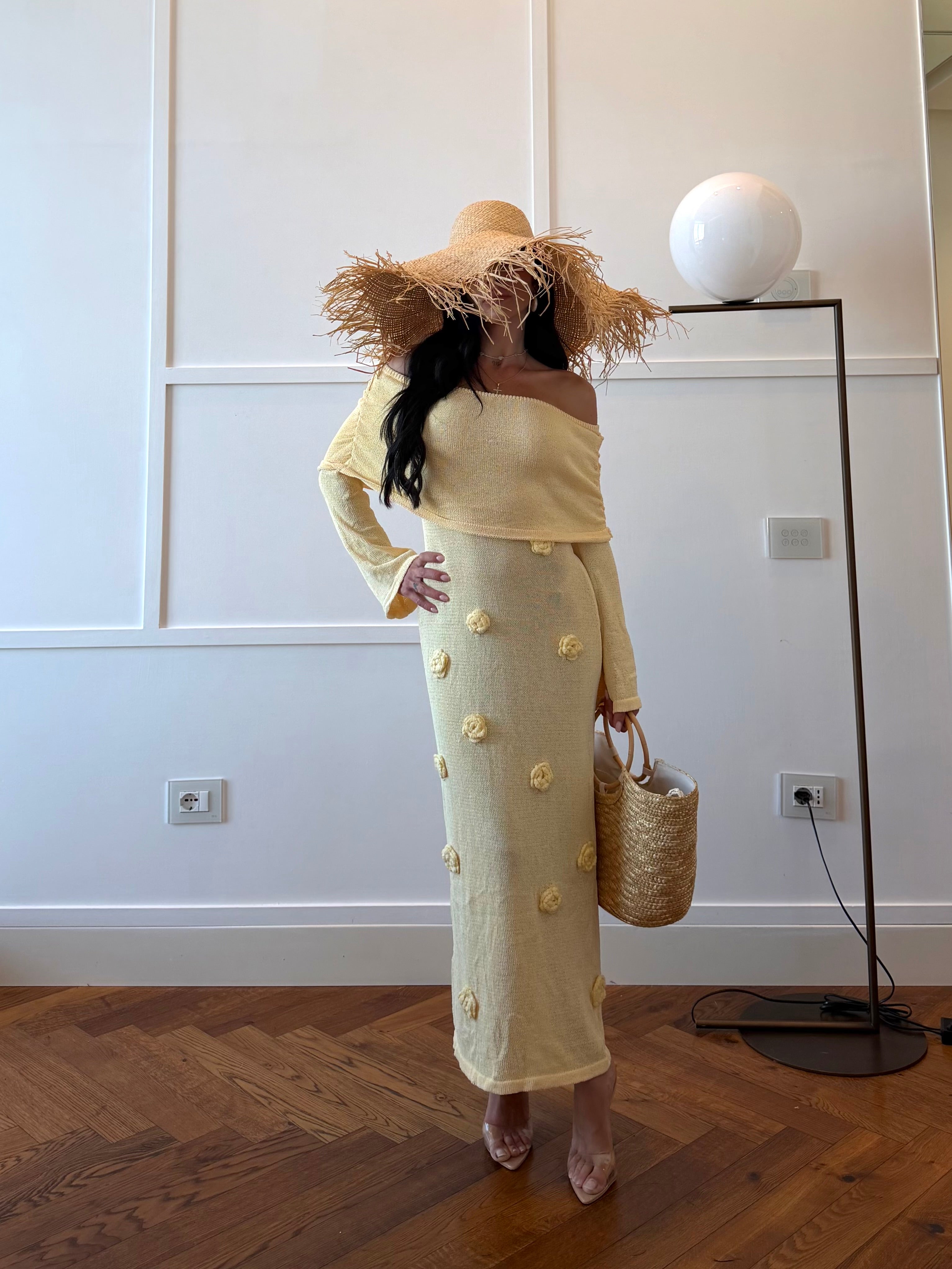 Dress MONACO YELLOW