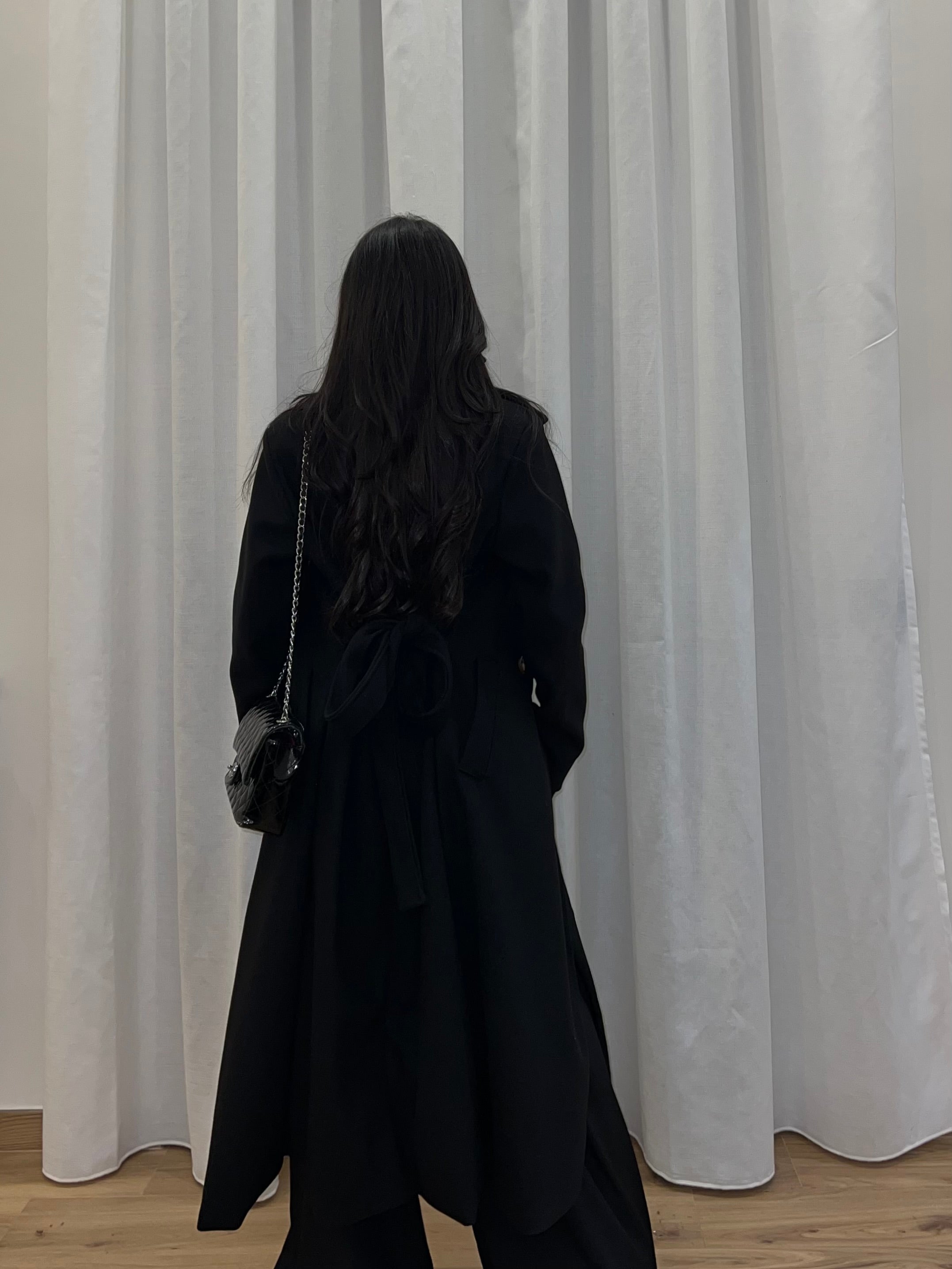 Cappotto Born to Die Black