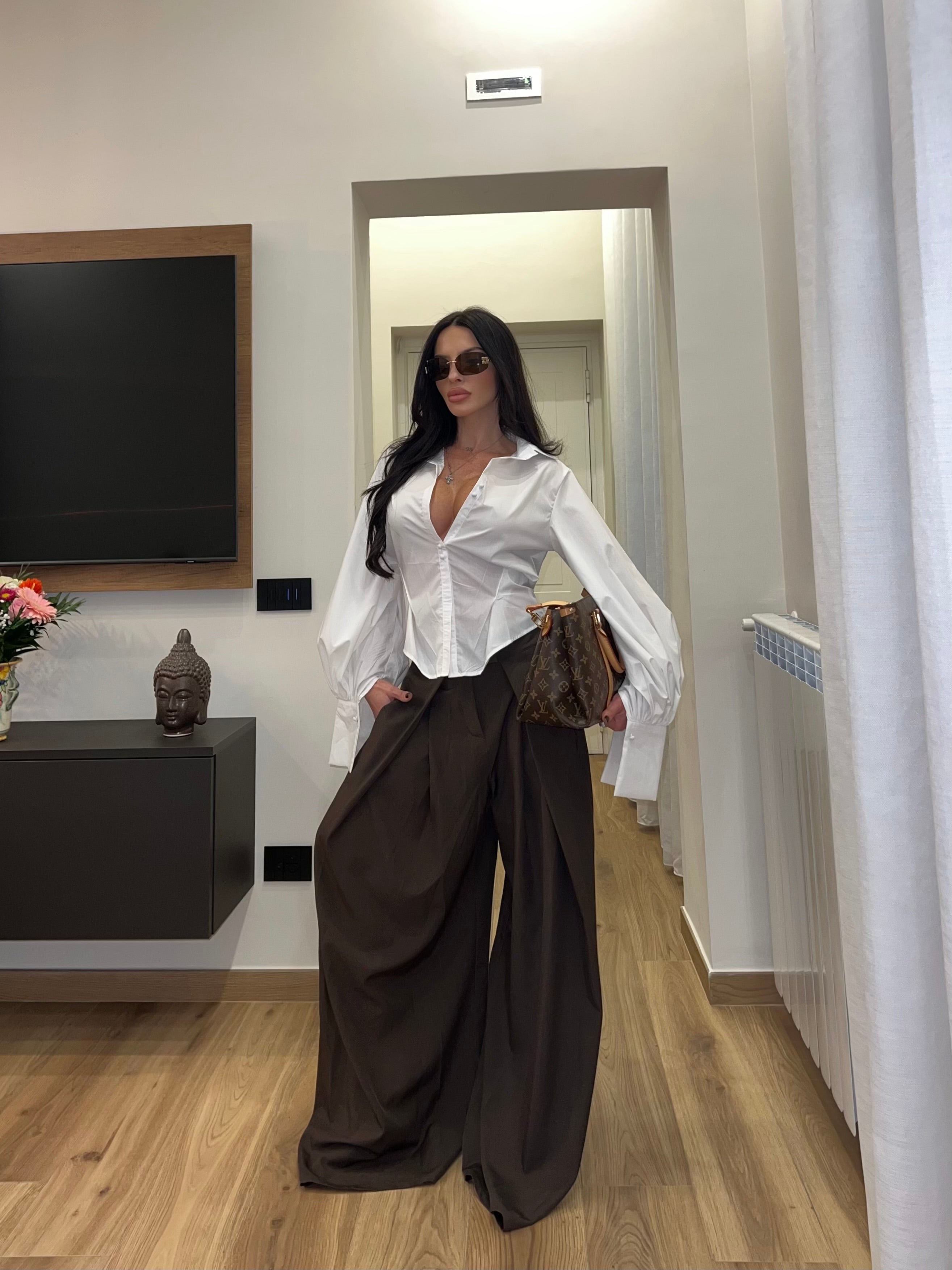 Camicia Cuore Bianco