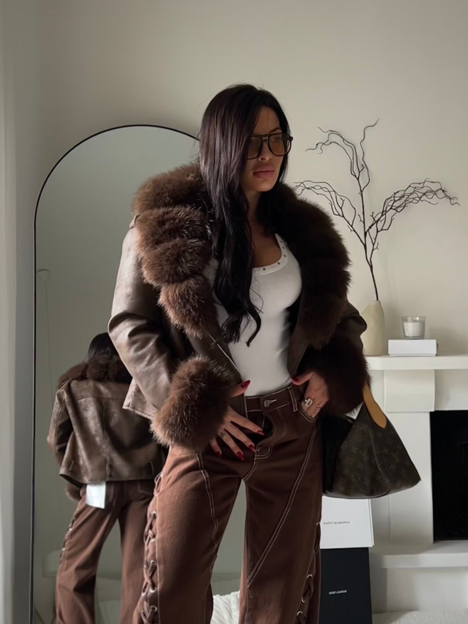 Giacca Pelliccia Cocho