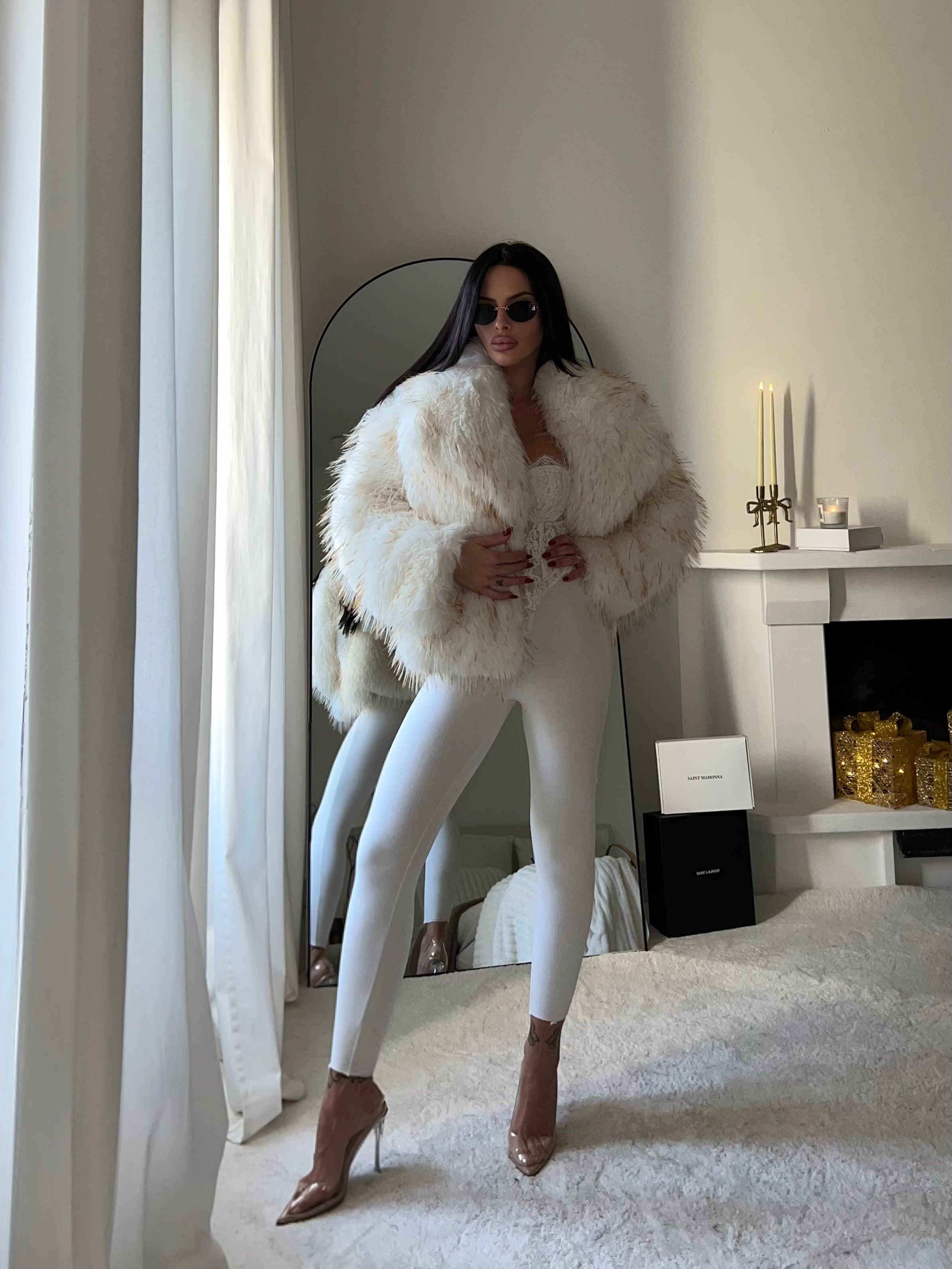 Pelliccia VIENNA White